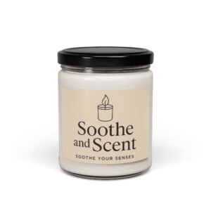 Scented Soy Candle | Soothe Your Senses | Relaxing Aromatherapy | Home Decor | Gift for Her, Self-Care, Office, Spa