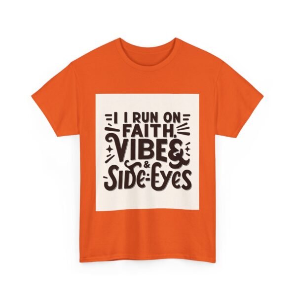 Faith & Vibes Unisex Heavy Cotton Tee, Motivational Shirt, Casual Wear, Gift for Friends, Everyday Comfort, Unique Graphic Tee - Image 19