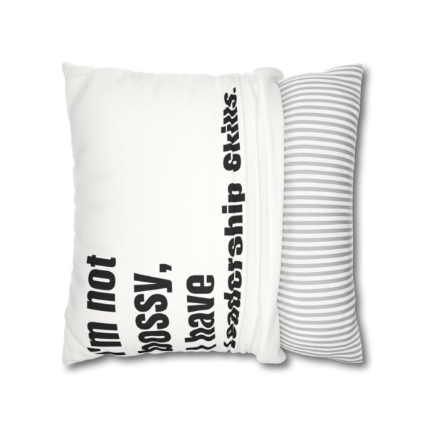 Inspirational Faux Suede Pillowcase, Decorative Cushion, Motivational Home Decor, Funny Mother's Day Gift, Office or Living Room Accessory - Image 10