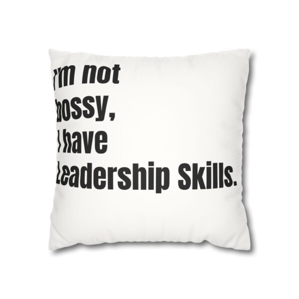 Inspirational Faux Suede Pillowcase, Decorative Cushion, Motivational Home Decor, Funny Mother's Day Gift, Office or Living Room Accessory - Image 5