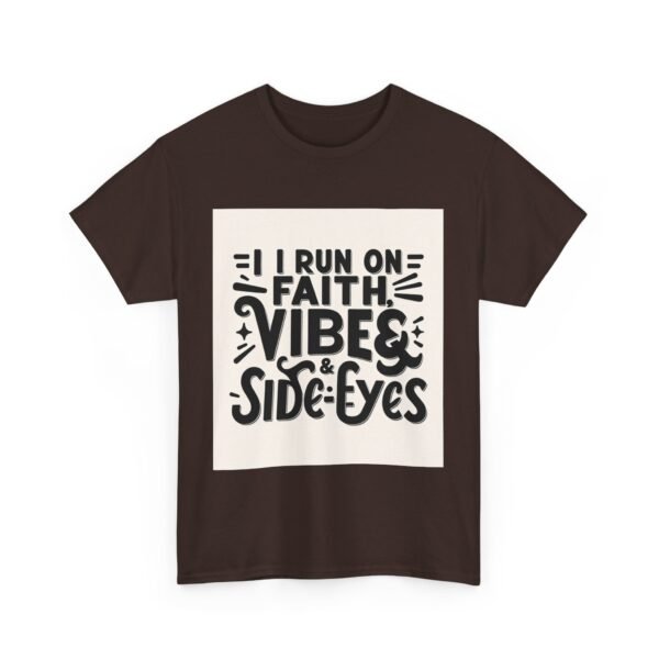 Faith & Vibes Unisex Heavy Cotton Tee, Motivational Shirt, Casual Wear, Gift for Friends, Everyday Comfort, Unique Graphic Tee - Image 23