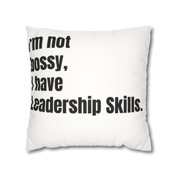 Inspirational Faux Suede Pillowcase, Decorative Cushion, Motivational Home Decor, Funny Mother's Day Gift, Office or Living Room Accessory - Image 9