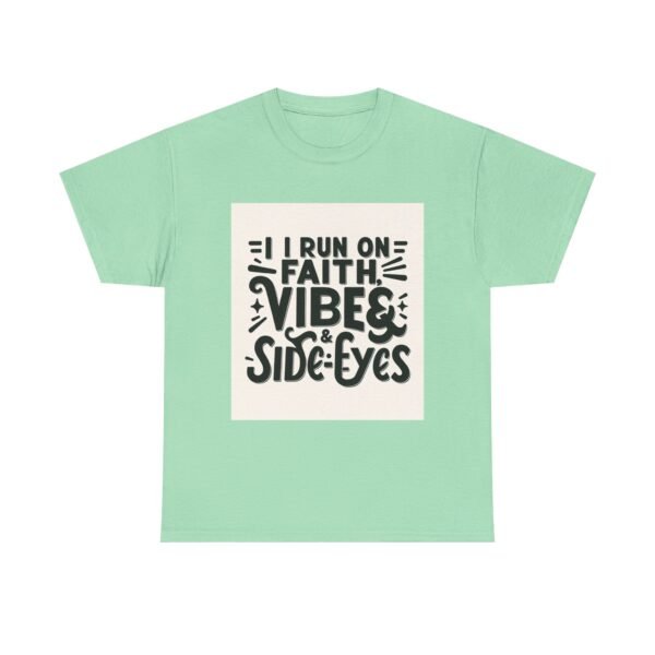 Faith & Vibes Unisex Heavy Cotton Tee, Motivational Shirt, Casual Wear, Gift for Friends, Everyday Comfort, Unique Graphic Tee - Image 33