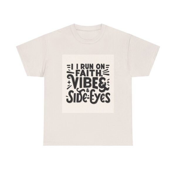 Faith & Vibes Unisex Heavy Cotton Tee, Motivational Shirt, Casual Wear, Gift for Friends, Everyday Comfort, Unique Graphic Tee - Image 13