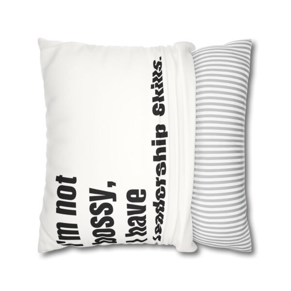 Inspirational Faux Suede Pillowcase, Decorative Cushion, Motivational Home Decor, Funny Mother's Day Gift, Office or Living Room Accessory - Image 14