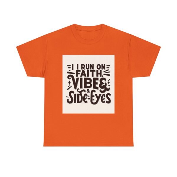 Faith & Vibes Unisex Heavy Cotton Tee, Motivational Shirt, Casual Wear, Gift for Friends, Everyday Comfort, Unique Graphic Tee - Image 17