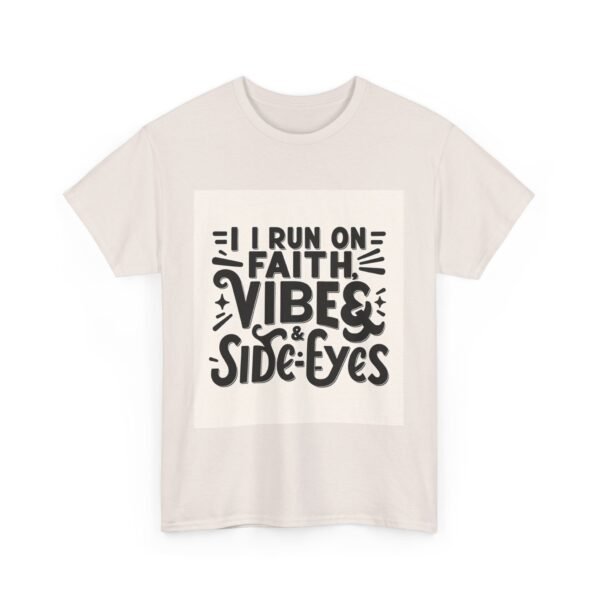 Faith & Vibes Unisex Heavy Cotton Tee, Motivational Shirt, Casual Wear, Gift for Friends, Everyday Comfort, Unique Graphic Tee - Image 15