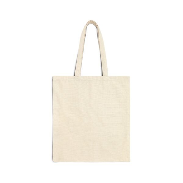 Purpose Over Panic Cotton Canvas Tote Bag - Eco-Friendly Shopping & Everyday Use - Image 3