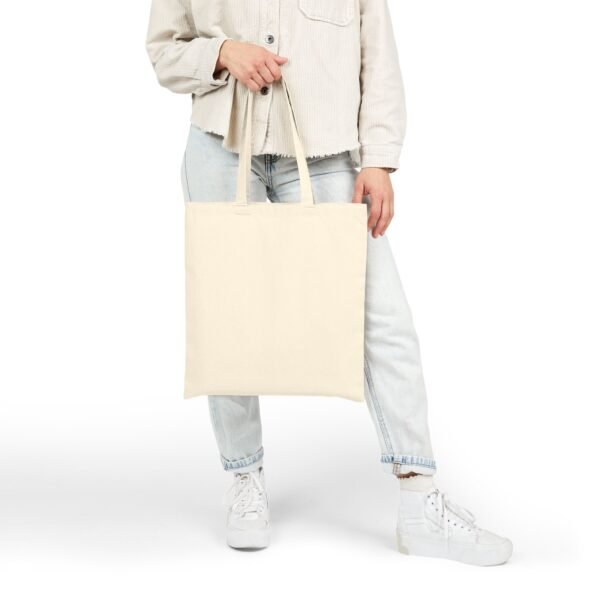 Delicate Not Weak Cotton Canvas Tote Bag | Eco-Friendly Shopping Bag - Image 4