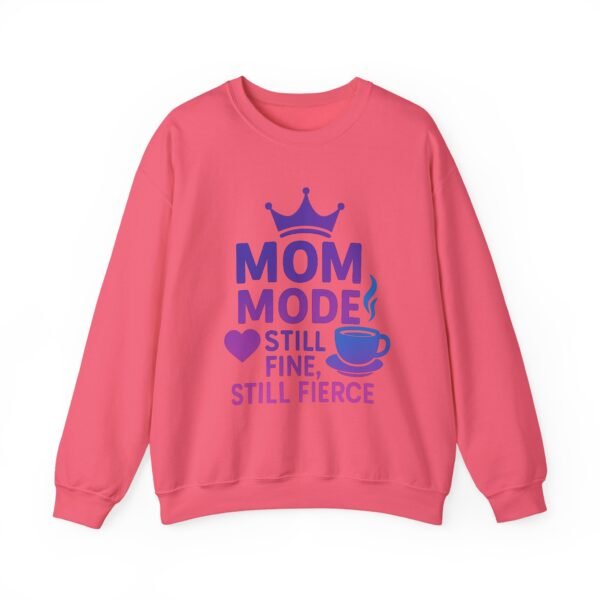 Mom Mode Crewneck Sweatshirt, Funny Sweatshirt for Moms, Gift for Mother's Day, Casual Women's Clothing, Mom Life Apparel