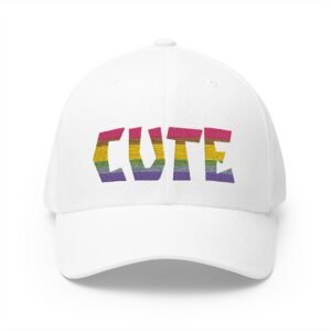 Cute Rainbow Embroidery Cap - Stylish and Fun Headwear for Celebrations