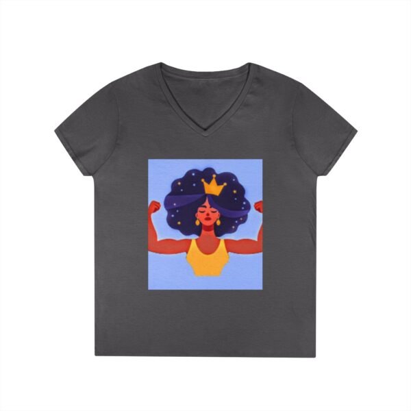 Empowering Mom V-Neck T-Shirt - "Momma's Purpose" Graphic Tee - Image 19