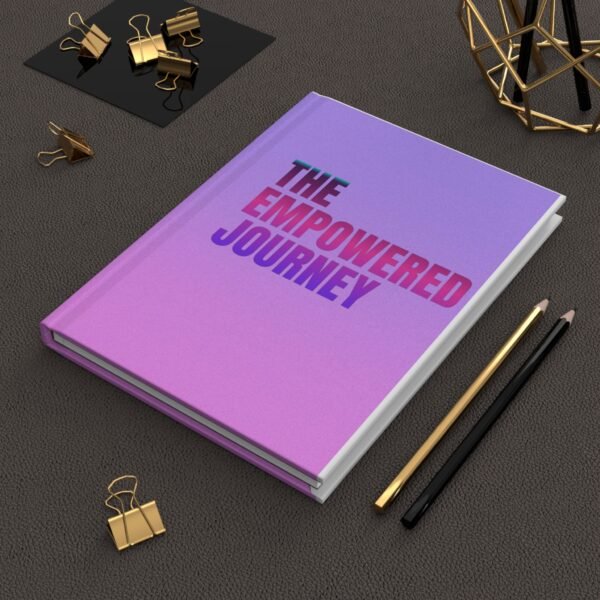 Empowered Journey Hardcover Journal - Inspirational Notebook for Self-Discovery - Image 6