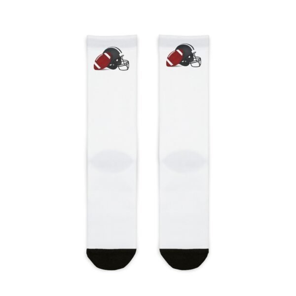 Custom Football Crew Socks - Sports Apparel for Game Day - Image 2