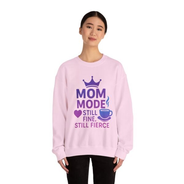 Mom Mode Crewneck Sweatshirt, Funny Sweatshirt for Moms, Gift for Mother's Day, Casual Women's Clothing, Mom Life Apparel - Image 20