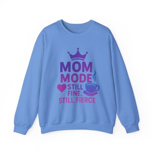 Mom Mode Crewneck Sweatshirt, Funny Sweatshirt for Moms, Gift for Mother's Day, Casual Women's Clothing, Mom Life Apparel - Image 13