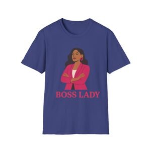 Boss Lady Graphic T-Shirt, Confidence Tee, Empowerment Shirt, Gift for Her, Motivational Apparel, Women's Fashion Top