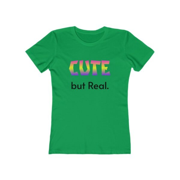 Cute but Real Women's Boyfriend Tee - Stylish Casual Shirt - Image 9