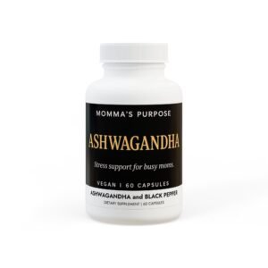 Ashwagandha and Black Pepper Supplement (60 capsules)