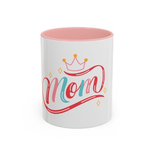 Mom Crown Accent Coffee Mug - Perfect Gift for Mother's Day - Image 9