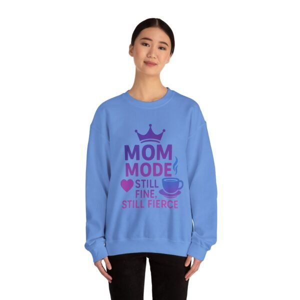 Mom Mode Crewneck Sweatshirt, Funny Sweatshirt for Moms, Gift for Mother's Day, Casual Women's Clothing, Mom Life Apparel - Image 16