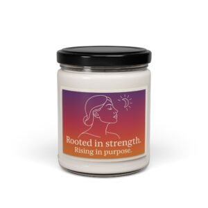 Empowering Scented Soy Candle, Aromatherapy Candle, Gift for Self-Care, Meditation Candle, Home Fragrance
