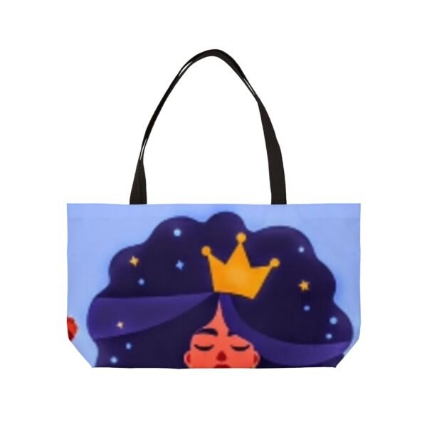 Momma's Purpose Motivational Weekender Tote Bag - Image 2