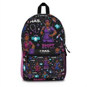 I HAS - Nurse-Owned-Nurse Shift-Ready Backpack – Cute Medical Print School & Work Bag
